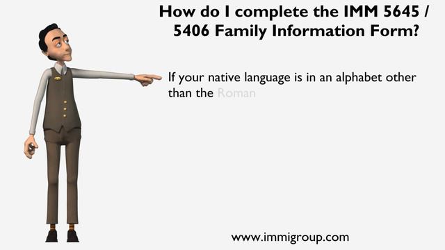 How do I complete the IMM 5645 / 5406 Family Information Form смотреть онлайн