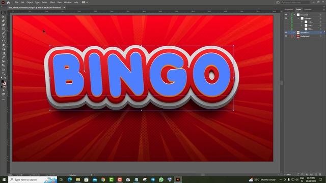 ?3d text Effect in Illustrator EPS File Free смотреть онлайн
