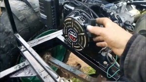 Строю вездеход болотоход каракат с поворотным мостом и двиготелем лифан , часть5