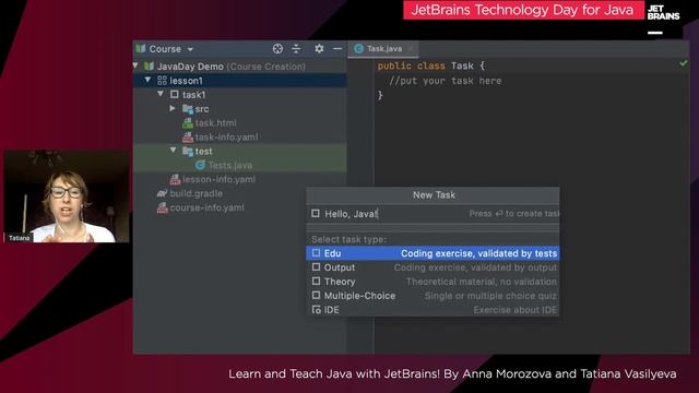 Learn and Teach Java with JetBrains! By Anna Morozova and Tatiana Vasilyeva смотреть онлайн