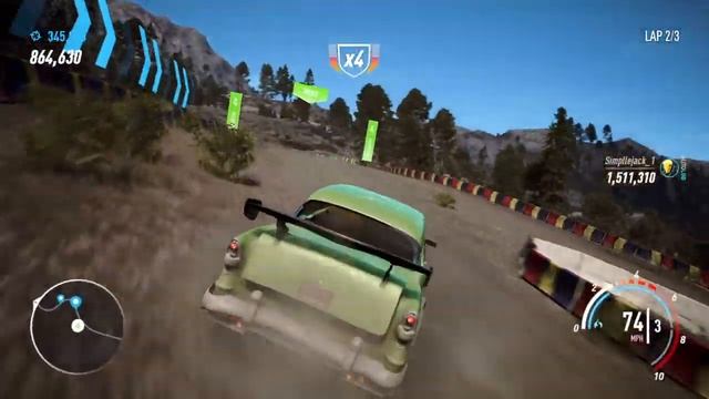 Need for Speed™ Payback Chevrolet Bel Air Speedcross Mountain Raid смотреть онлайн