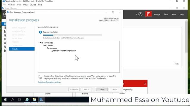52 Microsoft Windows Server 2019 | Dynamic compression IIS Web Server смотреть онлайн