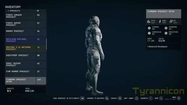 STARFIELD - All Spacesuits Showcase! смотреть онлайн