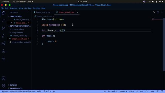 Linear Search Implementation in Python, C++ and Java | How linear search works смотреть онлайн