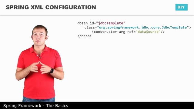 Простой доступ к БД - 13 - The Basics of Spring Framework смотреть онлайн