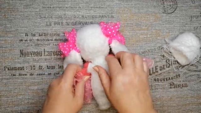 Презентация игрушки связанной в рамках тестирования новой пряжи. смотреть онлайн