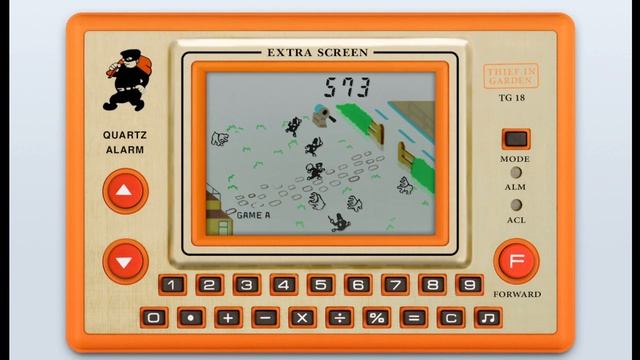 Thief In Garden [Handheld Game] (1983) Tronica
