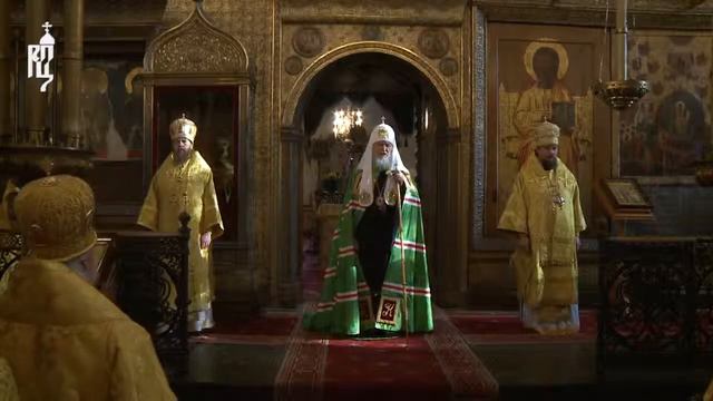 Проповедь Патриарха Кирилла в день памяти Первосвятителей Московских смотреть онлайн