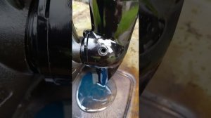 замена масла в редукторе  PARSUN 2.6