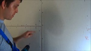 Как крепить гипсокартон к стене
