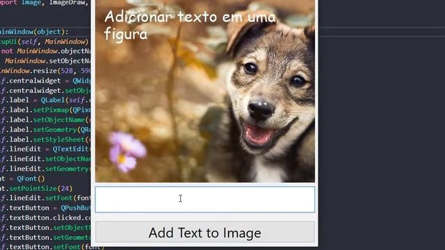 Add Text to Image Project смотреть онлайн