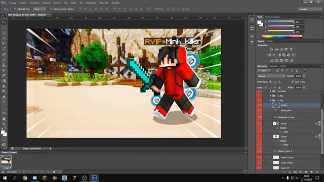 MİNECRAFT 2D THUMBNAİL NASIL YAPILIR ?? / detaylı anlatım+hazır dosya смотреть онлайн