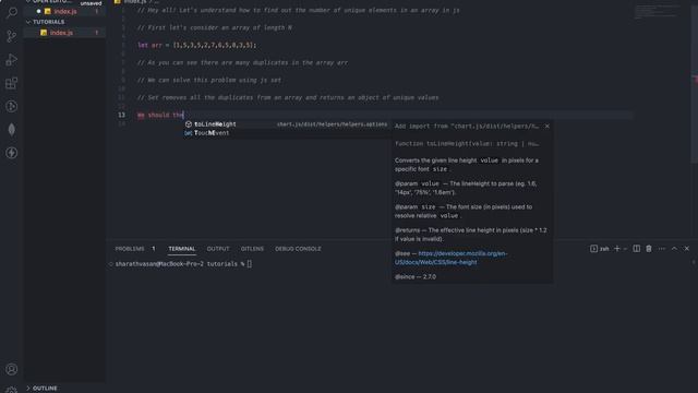 How to find the count of unique numbers in an array using JavaScript Set method смотреть онлайн