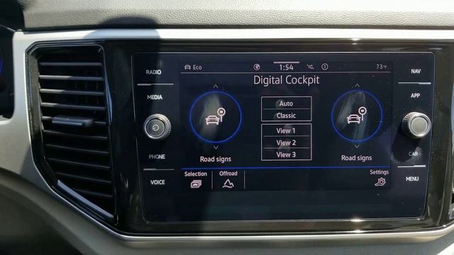How to change VW Digital Cockpit display (2021.5 Atlas /2021 and newer VW models) смотреть онлайн