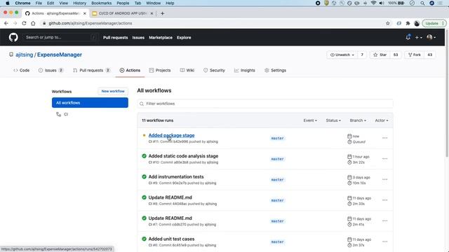Android CI/CD Using GitHub Actions || Part 6 || Ajit Singh смотреть онлайн