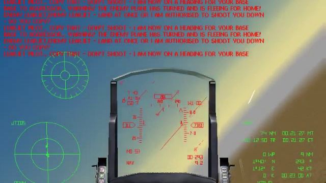 Game F-16 Aggressor - Mission Escort the Learjet - Part 2 смотреть онлайн