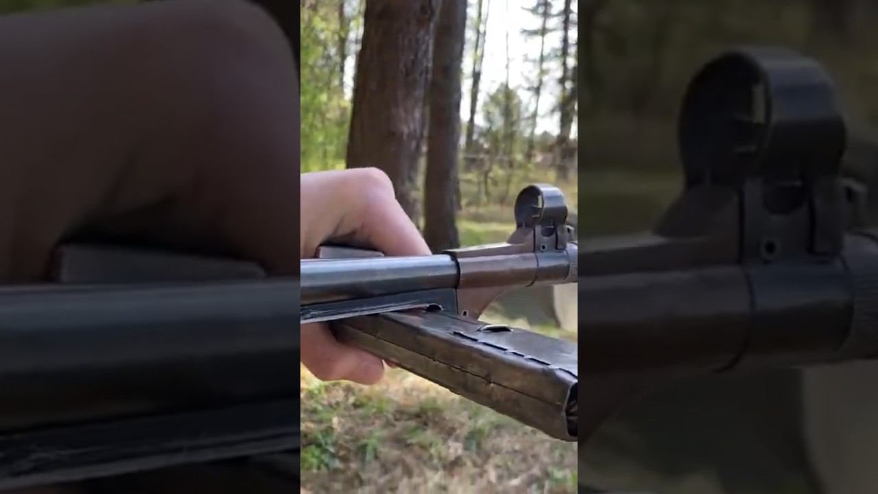 Зачем на стволе немецкого МР 38 сделан крюк? смотреть онлайн