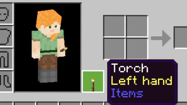 Minecraft mobile me left hand me torch kaise pakde ! Mediafıre link left hand torch mod download смотреть онлайн
