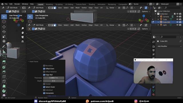The COOLEST modeling feature in Blender (Arijan) смотреть онлайн