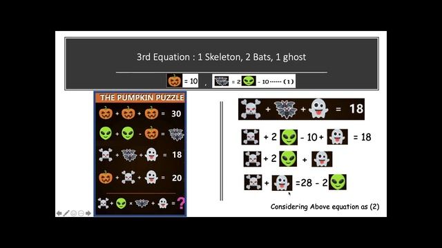MATHS PUZZLE | " The Pumpkin " Puzzle | Step by Step Solution | PUZZLE SOLVER смотреть онлайн