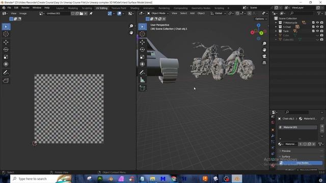 Easy Uv Unwrap in Blender смотреть онлайн