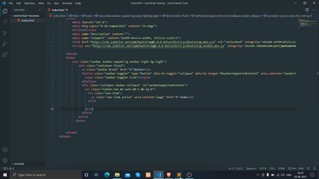 How to use bootstrap 5 || Learn Bootstrap in less than 10 minutes || Bootstrap Tutorial || Beginne смотреть онлайн