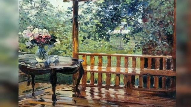 «После дождя» картина А.М. Герасимова смотреть онлайн