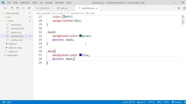 Extend | SASS Bangla Tutorial | Basic to Advance смотреть онлайн