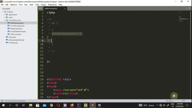 What is do while Loop in PHP смотреть онлайн
