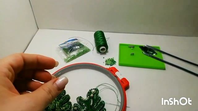 Мастер класс. Как вышить брошь из бисера и страз для новичков. Подробно. Брошь. Ручная работа. смотреть онлайн