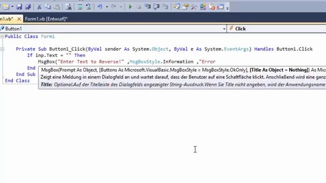 Coding | VB.NET How to Make a Reverse Text Programm смотреть онлайн