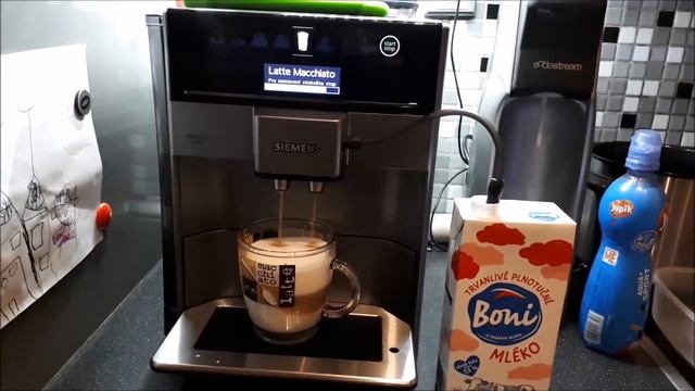 Kávovar Siemens EQ.6 S100 смотреть онлайн