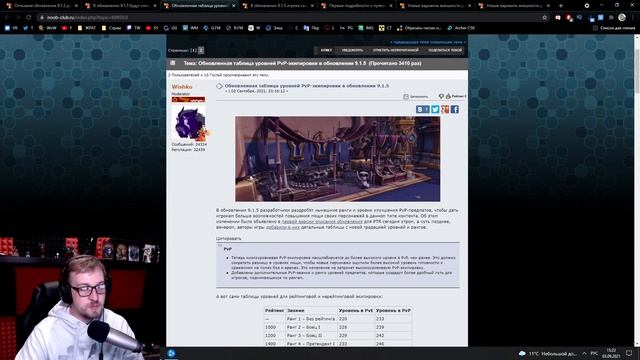 Патч 9.1.5 / Разбор патчноутов в подкасте / WoW Shadowlands смотреть онлайн