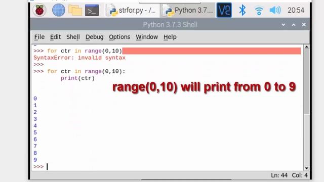 Python Loops | Er. Manoj S. Kavedia | TSEC смотреть онлайн