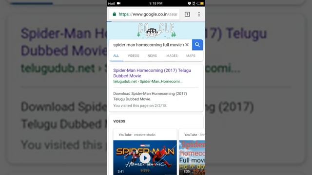How to download Spider-Man homecoming full movie in Telugu in HD смотреть онлайн