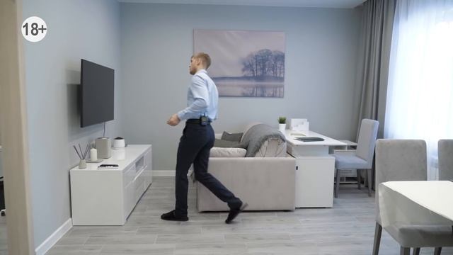 Уютный одноэтажный дом для небольшой семьи. Обзор выставочного дома 65м2 | ЭКО ПАРК смотреть онлайн