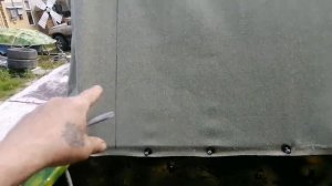 ТЕНТ НА ЛОДКУ КРЫМ, СВОИМИ РУКАМИ,