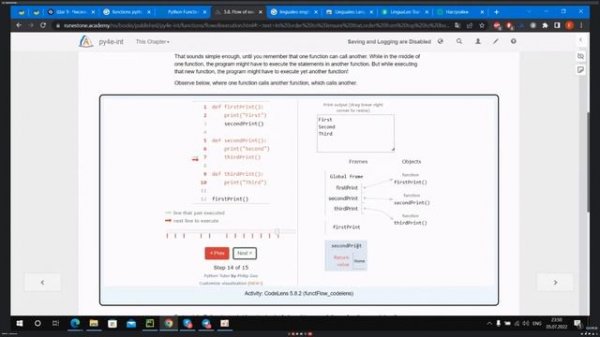? Python С НУЛЯ. #5 | Уроки для начинающих. | Вложенные циклы. Функциональное программирование.