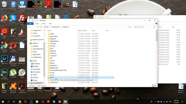 Как установить шрифт в Photoshop смотреть онлайн