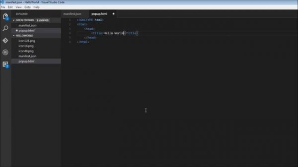 Chrome Extension Tutorial - 5 - HTML