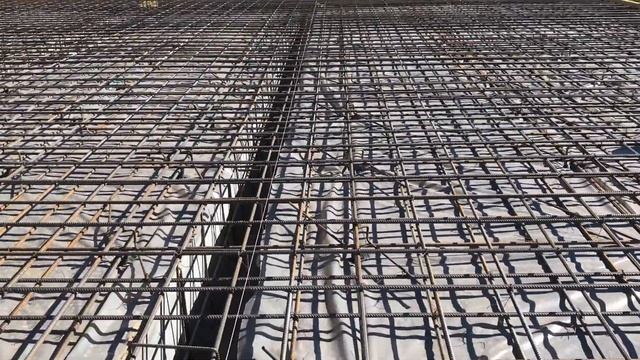 Устройство опалубки и арматурного каркаса фундаментной плиты смотреть онлайн