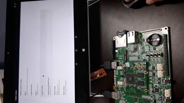 Android 7.1 on the WAD-MX6 board. смотреть онлайн