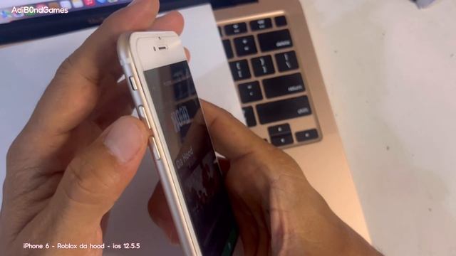 Roblox Da Hood di iPhone 6 ios 12.5.5 Mei 2022 смотреть онлайн
