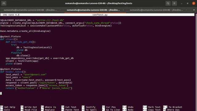 FastAPI # 0025 # Update the Test Cases (Pass the token as a header) смотреть онлайн