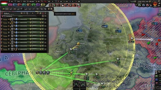 Авиация в Hearts Of Iron 4: полный разбор интерфейса (1.10.3)