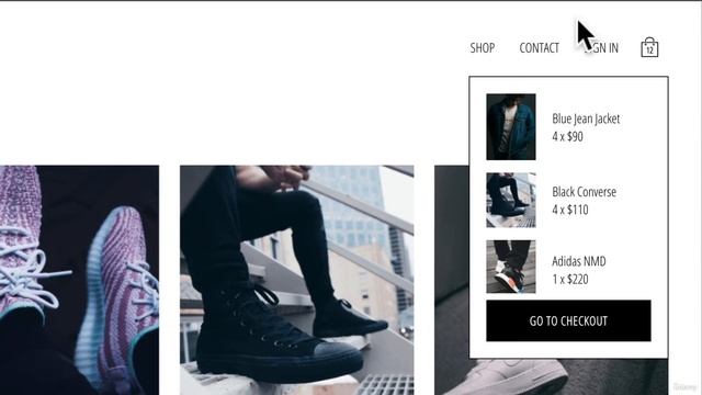 09 React Context Continued - 004 Cart Icon & Dropdown смотреть онлайн