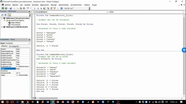 Uso de arrays en VBA-Excel (Caso 1) смотреть онлайн