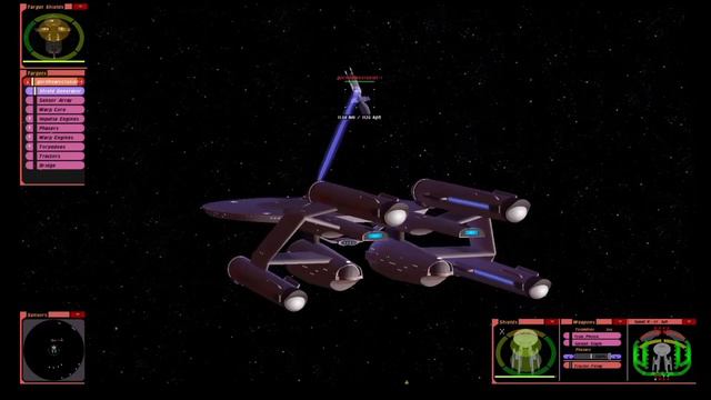 THE GORN ATTACK TOS USS Yamamoto!!! Giant Battleship | Star Trek Ship Battle | Bridge Commander | смотреть онлайн