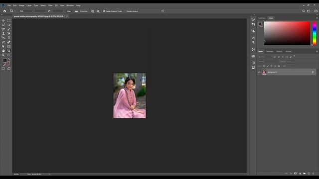 Photoshop Tutorial : How to Change Background Using Channel Quicky Tool Blur Ep327 смотреть онлайн