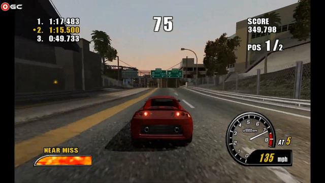 Burnout 2 Point Of Impact / Nintendo Gamecube / Gameplay FHD #3 смотреть онлайн